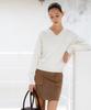 ANTOME Ciel V-Neck Knit (Ivory)