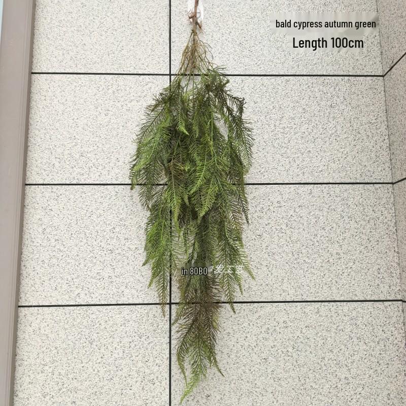 Artificial Spider Plant & Fern Hanging Decor - Trailing Green Vines for Wall & Ceiling