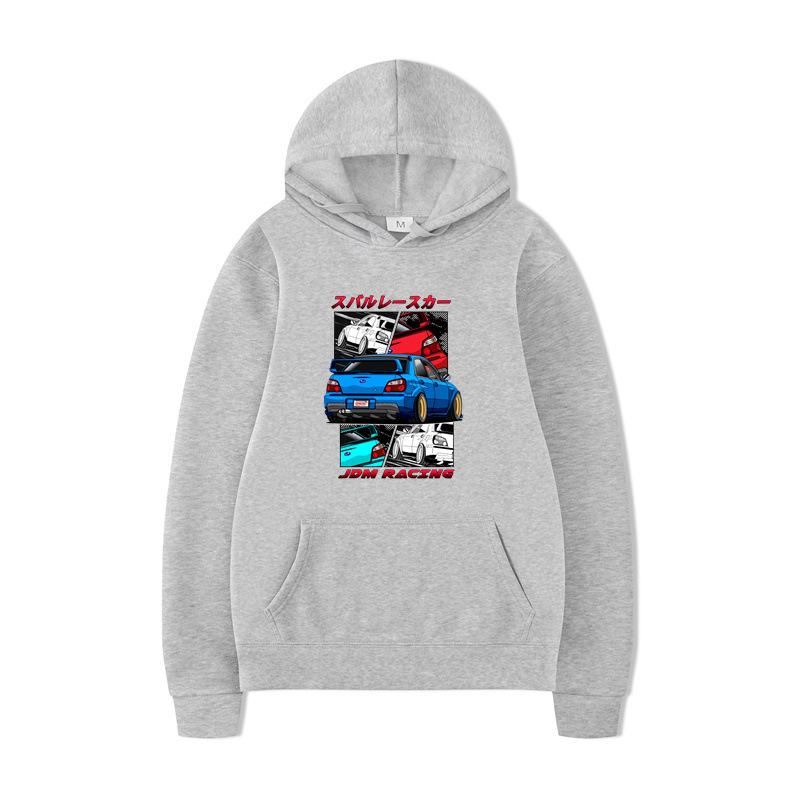 Initial D Hoodie Men Women Harajuku Aesthetic RACING Hoodie Long Sleeve Sweatshirts Women Casual Pullovers Sudaderas