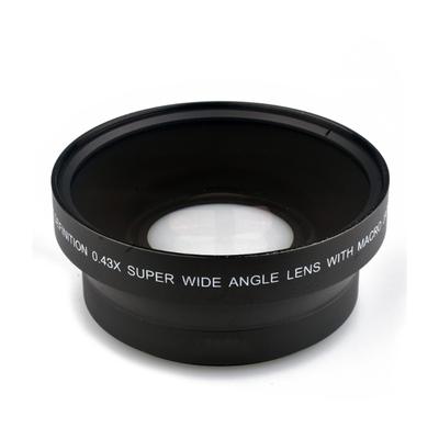 High Definition Wide-angle Macro Lens 67mm 0.43X Optical Glass Ultra Wide Angle Fisheye Lens for Macro Shooting