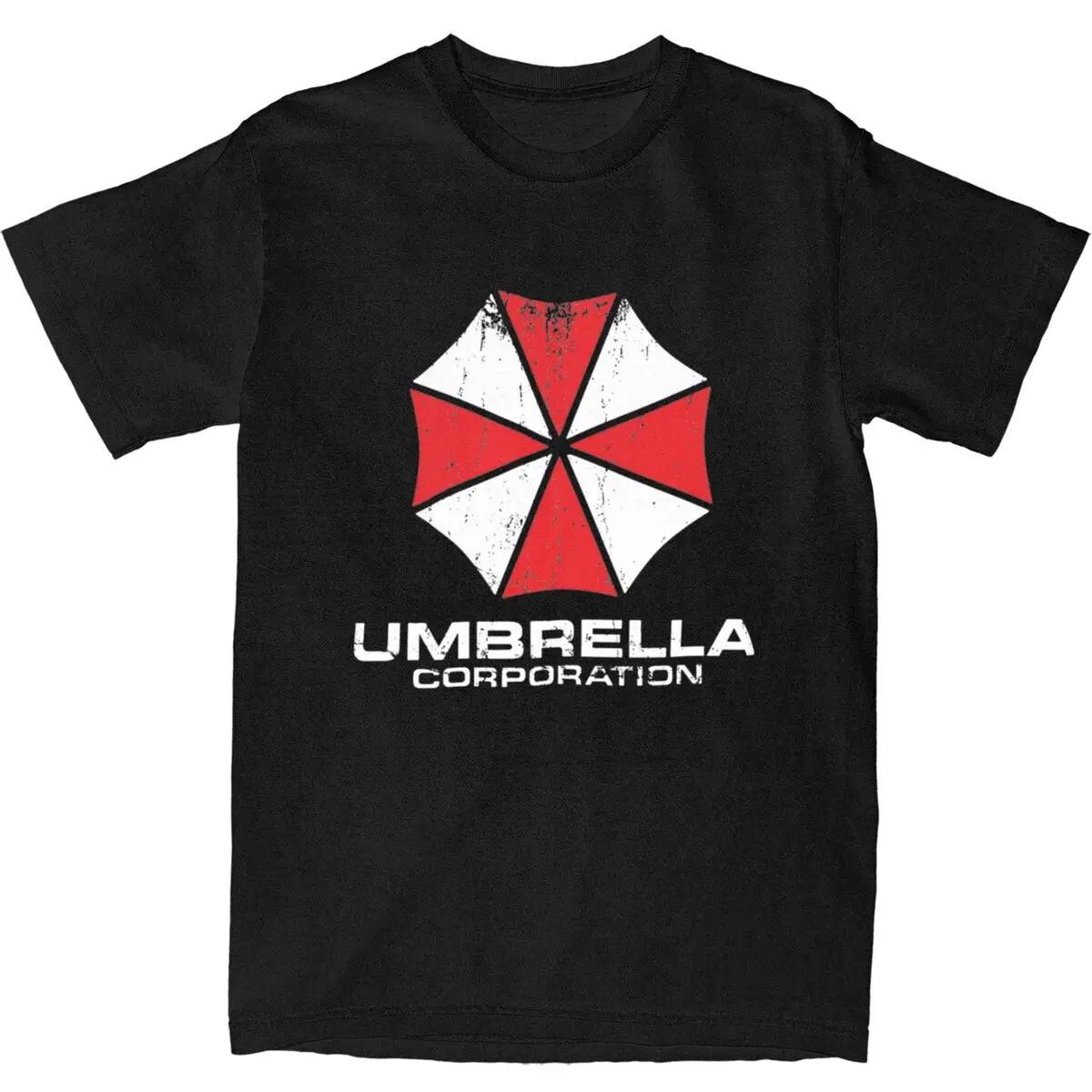 Umbrella Popular Logo T Shirt R-Resi dent evils Hip Hop T... L