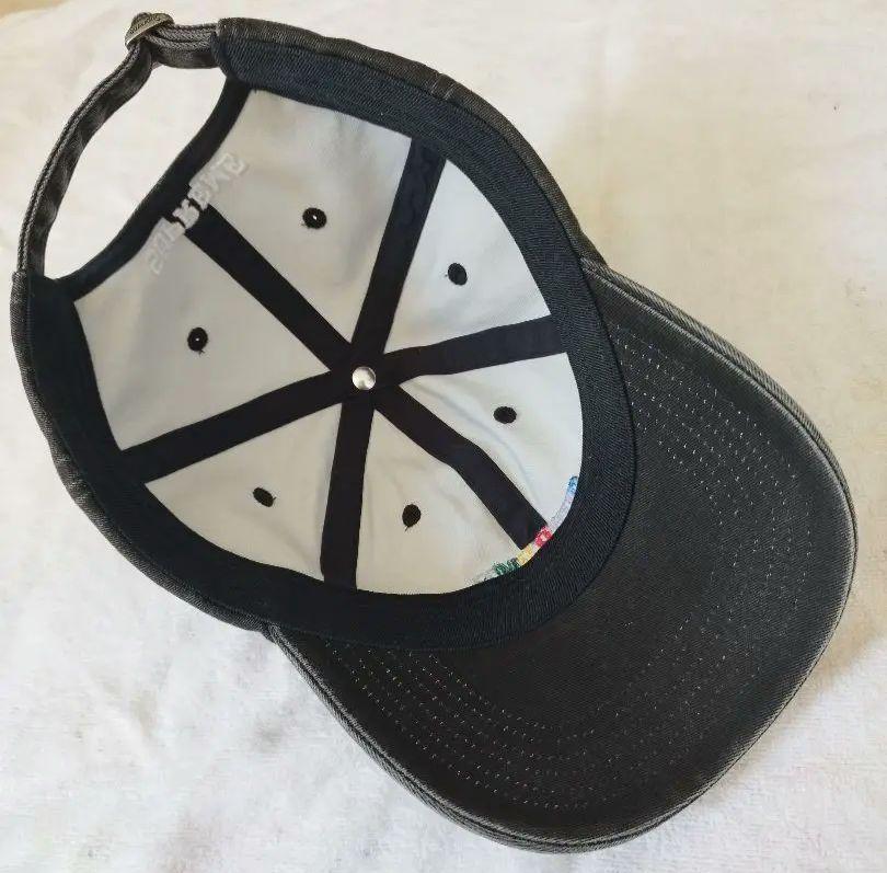 [USED] SUPREME Pigment Dye 6-Panel Cap Black