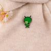 Funny Alien Enamel Pins Cartoon Women's Brooches Men Lapel Pins Badge on Backpack Costume Accessories Anime Jewelry Kids Gifts