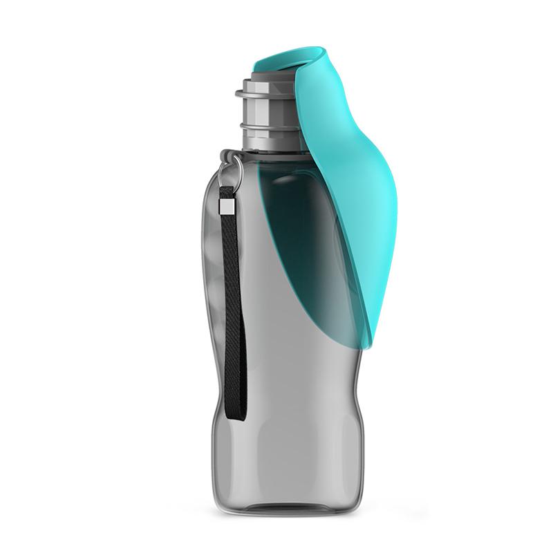 

Large Capacity Portable Dog Water Bottle, Travel Folding Pet Water Dispenser with Flip Lid, Outdoor Dog Walking Water Cup 800ml