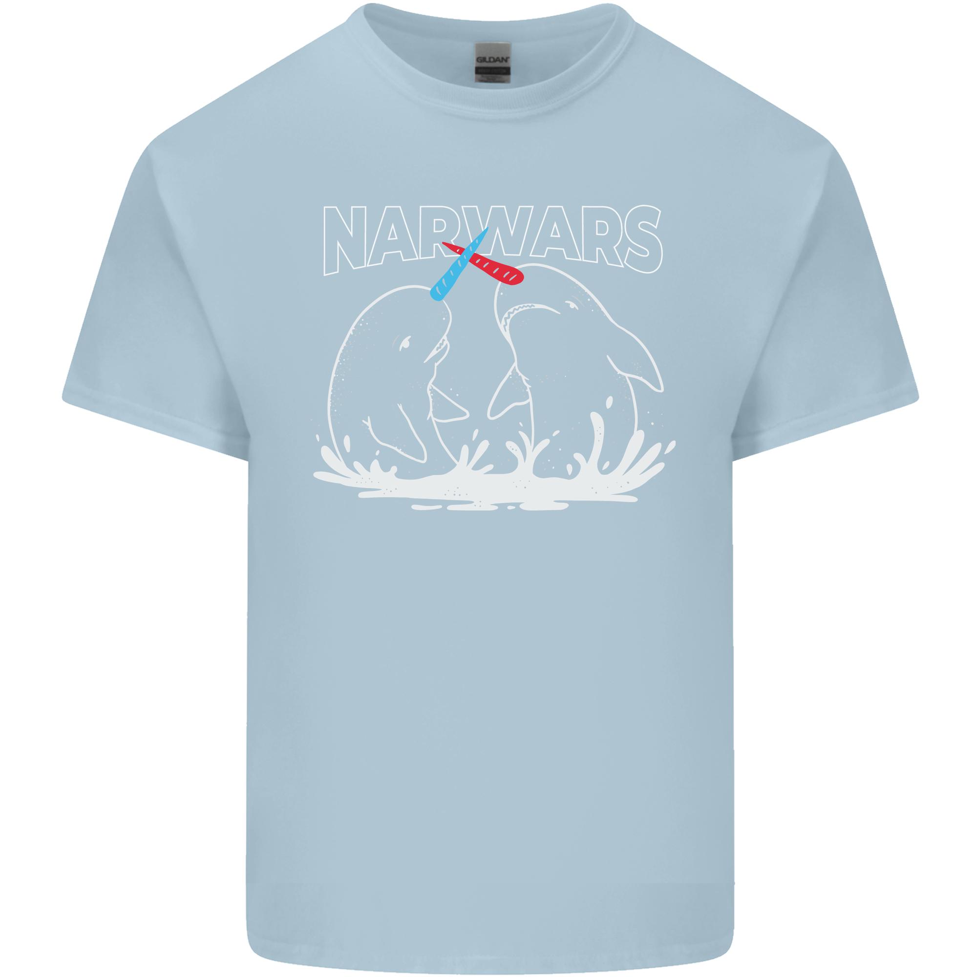 Narwars Narwhal Parody Whale Unisexs Light Cotton TShirt S