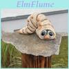 Decorative Outdoor Ornament Caterpillar Statue Garden Worm Figures Halloween Yard Decoration Holiday Garden Decoration