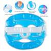 Gel Beads Ice Pack Full Face Hot Heat Compress Pack Cold Face Eye Mask  Relieve Fatigue