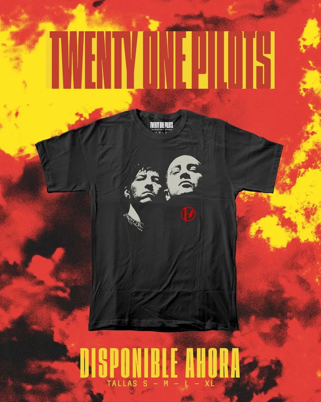 Twenty One Pilots Johnny Boy T-Shirts Herren Damen Oversized Baumwolle Kurzarm Amerikanische Band Locker Lässig Unisex Oberteil Tee Kleidung S bunt