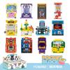 Fashion Video Play Piano Drum Set Shot Counter Assembly Model Children Assembled Building Blocks Toy Gifts Compatible With