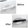 For Honda CRV CR-V 2012 2016 Carbon Fiber Printed Car Exterior Door Handle Cover Door Bowl Moulding Trim For Civic 2013 2015