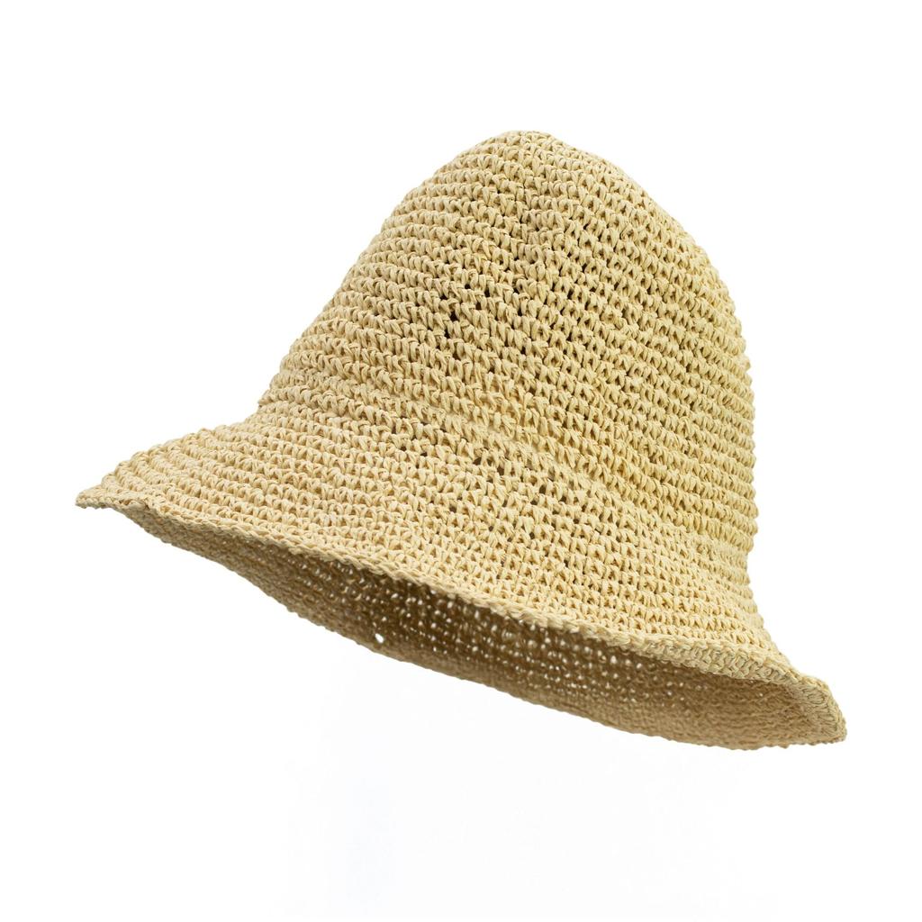 2x Nomad Sari Floppy Straw Sun Hat – Natural Beige