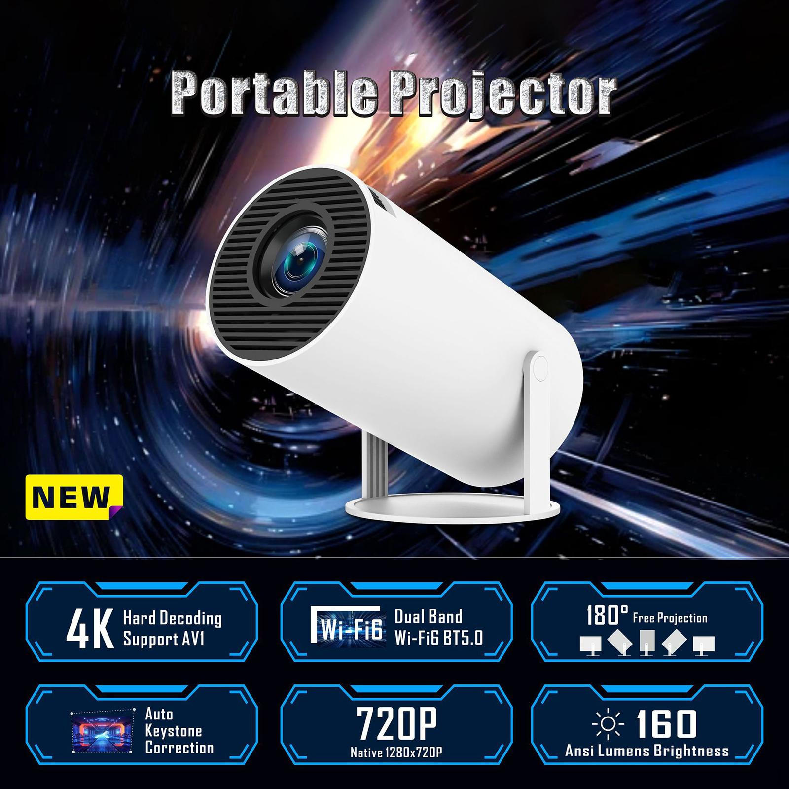 

Портативный проектор 720P 130 экран Mini для Tv Stick Laptop HY300 HY300