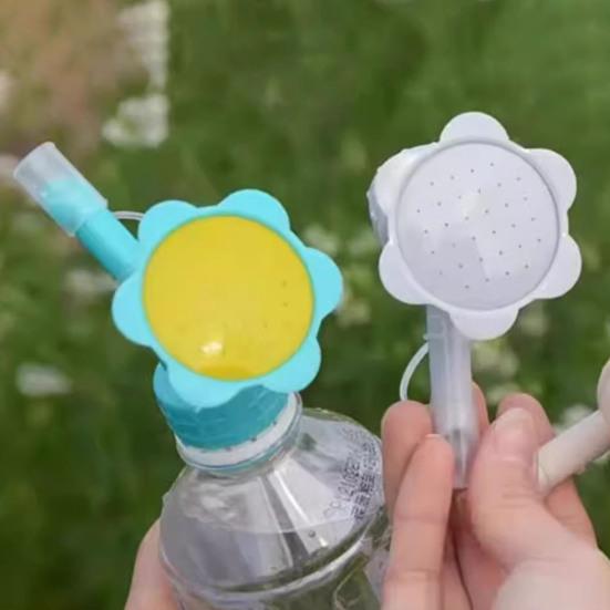 Bottle Cap Sprinkler Sunflower Sprinkler Head Watering Spout Nozzle Fits Most Plastic Bottles Watering Tool for Seedlings Bonsai Indoor Plants
