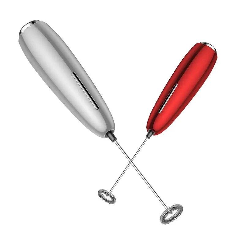 Handheld-Milchaufschäumer, batteriebetrieben, elektrischer Schaumhersteller, Mixer für Getränke, Kaffee, Schneebesen, Küchenwerkzeug