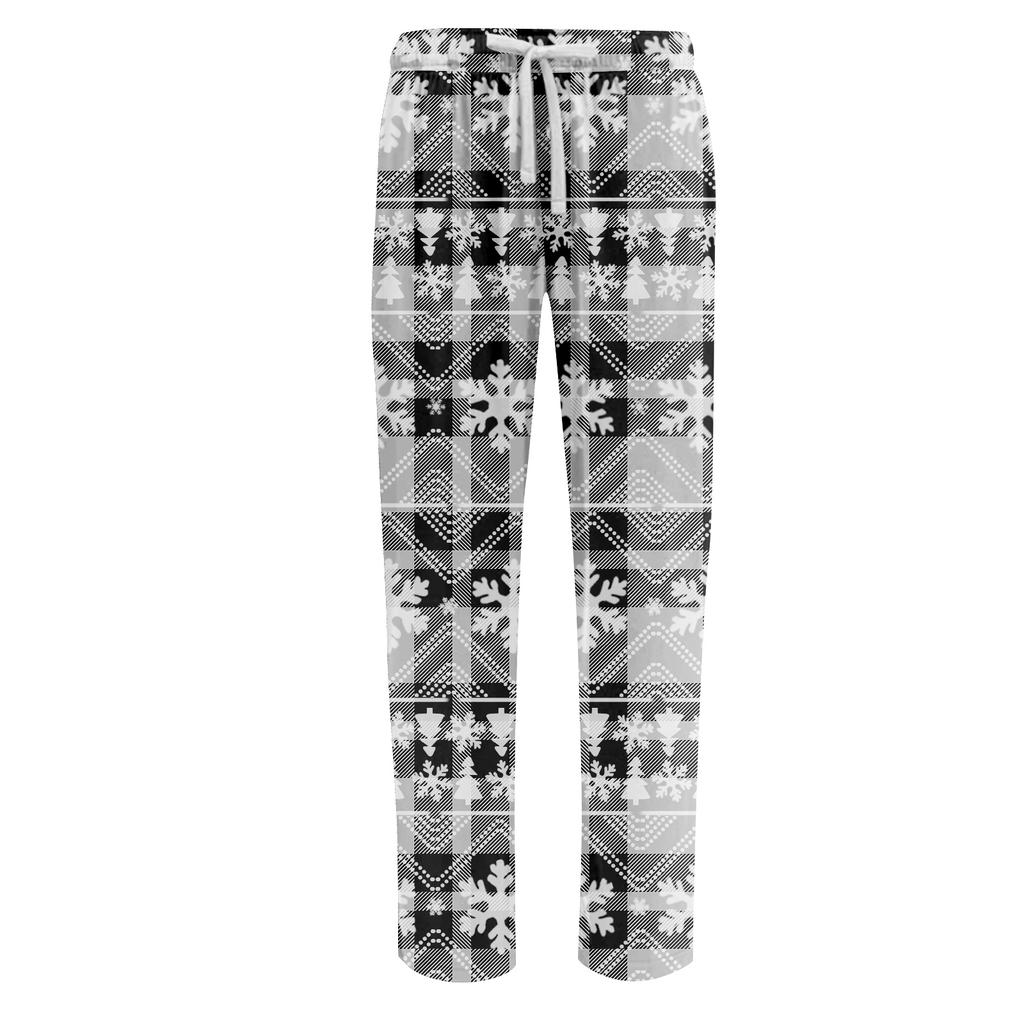 Anime Pajama Pants Sleepwear Casual Drawstring Elastic Waist Pants Comfy Straight Yoga Loose Trousers
