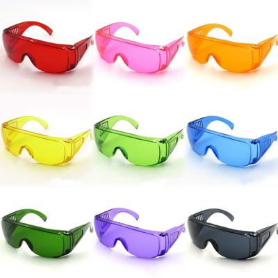1 Stk. Farbige Schutzbrille Wasserdichte, spritzwassergeschützte und beschlagsichere Brille Laserschutzbrille für Zahnlabor Arbeitsplatz Augenschutz
