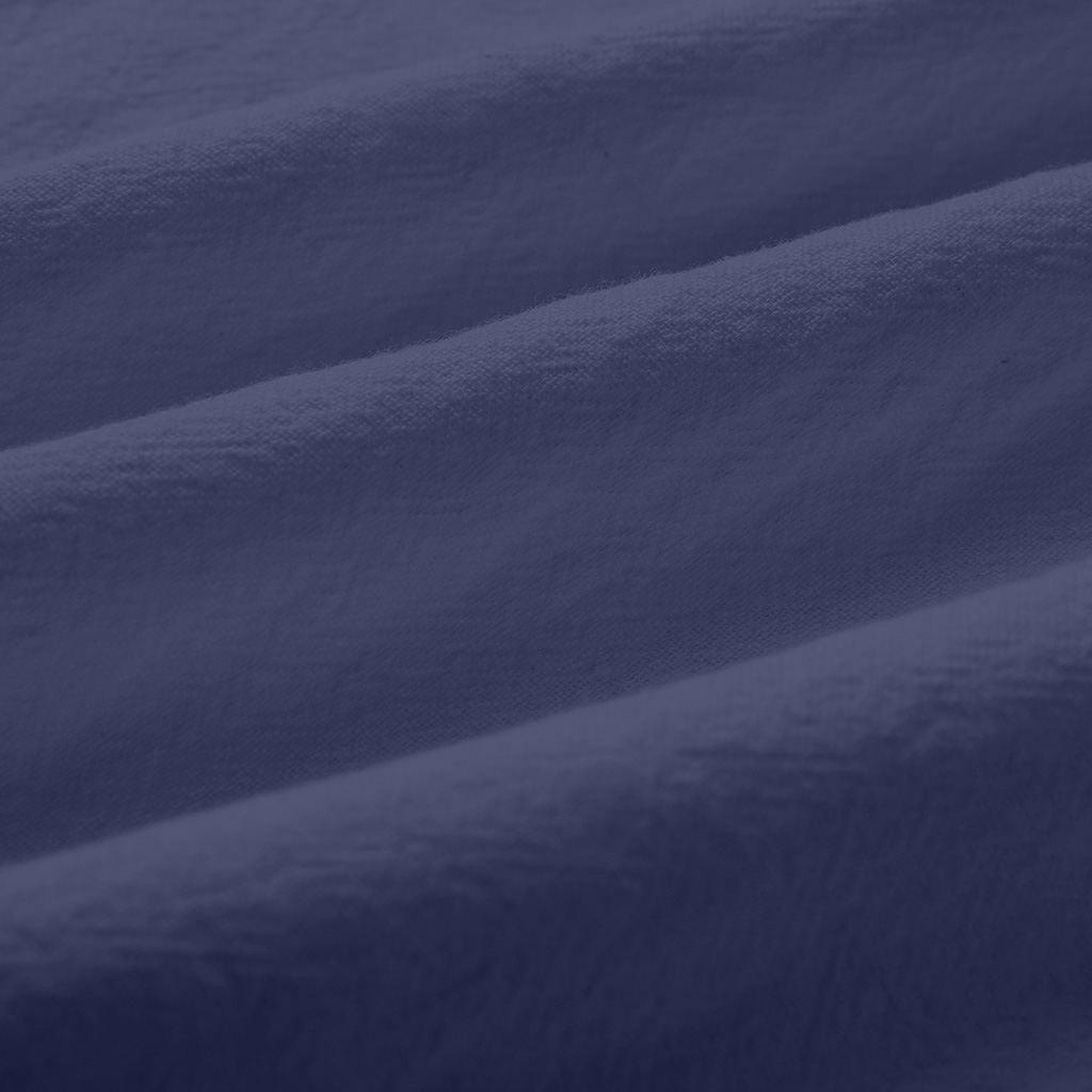 Women's Fashion V-neck Cotton Linen Short Sleeve Hundred And One Color Loose Shirt Top