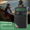 HD Display Screen Battery Operated Radio Type-C Rechargeable Pointer Pocket Radio  Elder