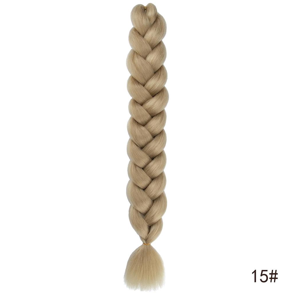 41 Inch 165g Ultra Long Jumbo Braid Hair Synthetic Colorful Braiding Hair Extensions for African Braids Women DIY Hairstyle