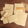 Mailers Set Letter Supplies Kraft Paper Envelope Letter Pad Writing Paper Envelopes Letter Paper