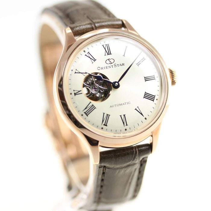 [Orient Star] Automatic Watch Classic Semi-Skeleton RK-ND0003S Women's White Silver Cream Dial