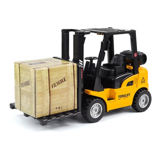 Smooth Surface Fadeless Durable Burrs-free Pull Back Forklift  Inertia Toy Slide