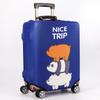 Elastic Cartoon Luggage Cover – Durable & Protective Travel Suitcase Cover for 19-30 Inch Luggage