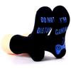 Men's Novelty Rubber Non-Slip Bottom Game Alphabet Graphics Breathable Comfortable Mid-Layer Crew Socks Daily Wear 18th Birthday Boys Gift