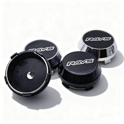 4pcs JDM RAYS Logo Emblem Car Wheel Center Caps High Cap 60MM Clips 56MM Wheels Hub Caps Rim Hubcaps Dust Cover Car Accessories