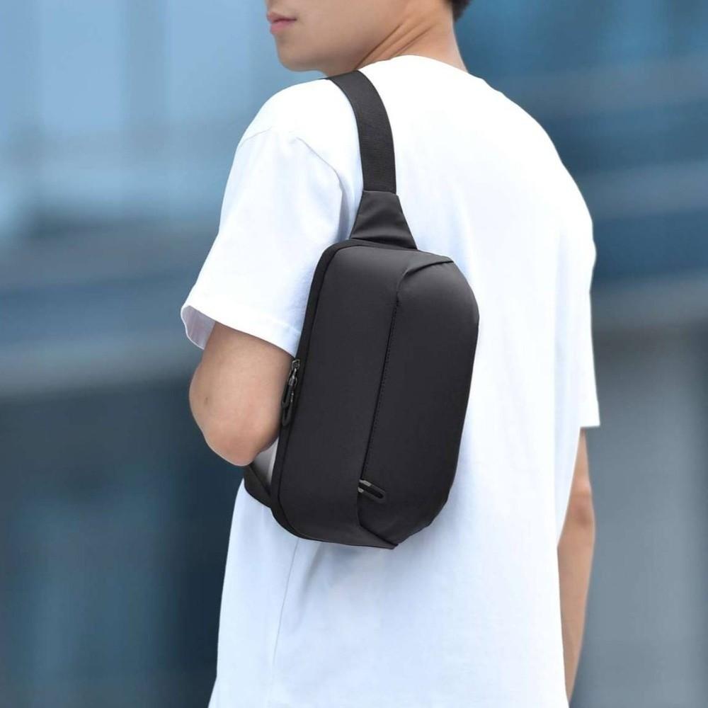Oxford Cloth Men Chest Bag Waterproof Crossbody Bag All-match Sports Message Bag  Running