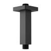 Modern 10cm Chrome Brass Ceiling-Mounted Shower Arm Head Replacement Easy Installation for Hotel Use Bathroom Faucet Accessories