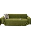 Herringbone Pattern Sofa Cover Cloth Waterproof Urine-proof Sofa Cushion Universal High-end Full Cover Plain Cover Blanket for All Seasons