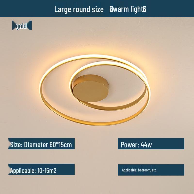Nordic Postmodern LED Ceiling Light - Minimalist, Creative Design for Living Room or Bedroom