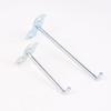 5Pcs Square Hole Board Hook Pegboard Hooks Shelf Metal Hook Garage Pegboard Hanger Wall Mount Storage Rack