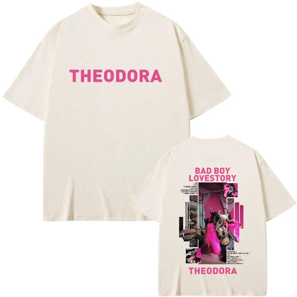 2026 Summer Say Singing Portable Odola Mega Bbl Bad Boy Lovestory Graphic Tshirt Male Hip Hop Cotton Short Sleeve Loose Casual