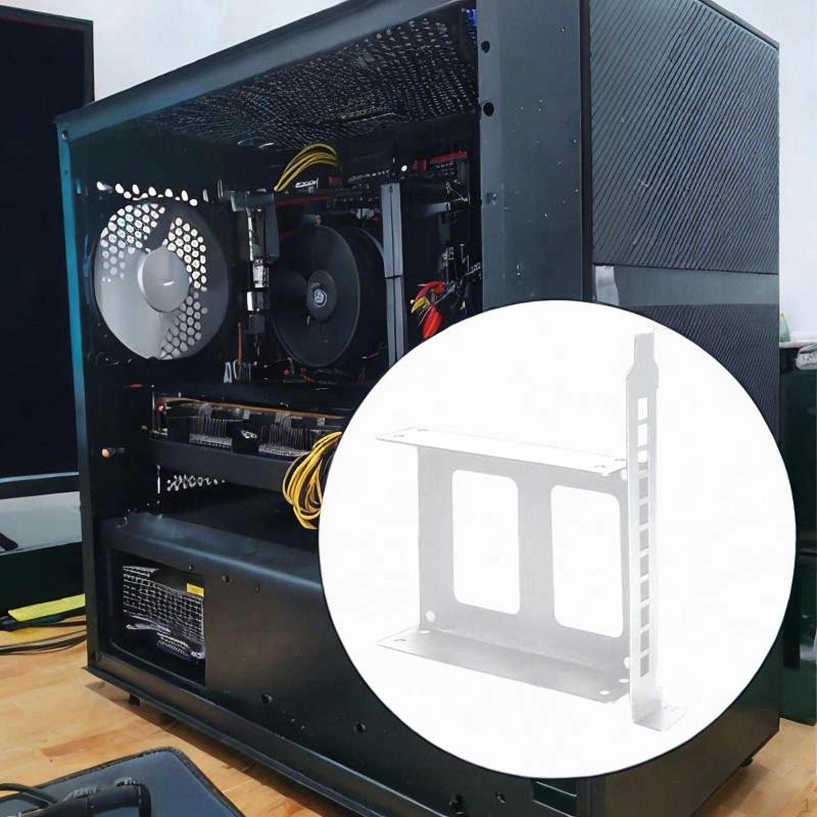 

Держатель Комплект для крепления внутреннего дисковода для PCI SSD HDD Стабильный Профессиональный Металлический 2.5inch white