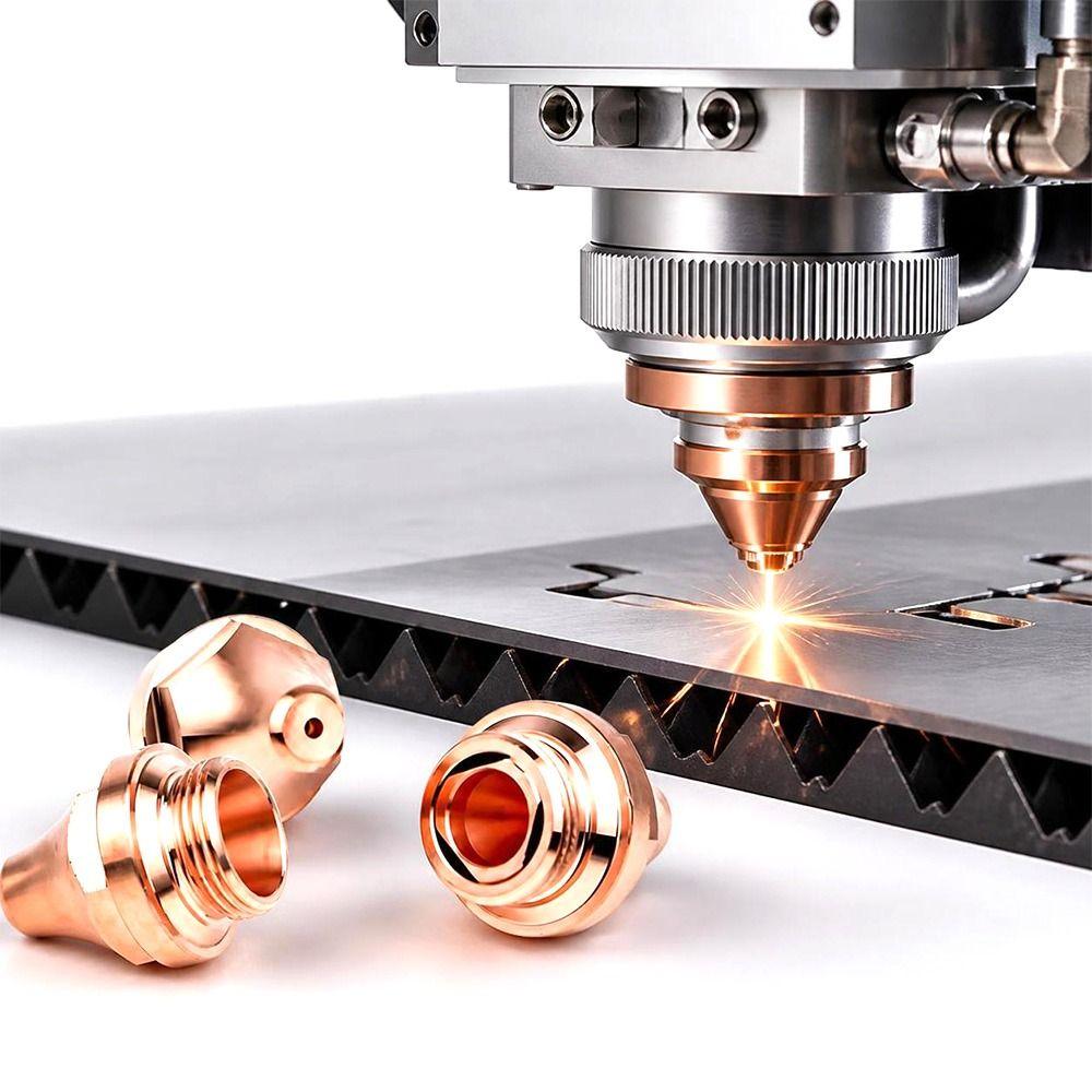 Beveling Structure Laser Cutting Nozzle Fiber Laser Nozzle Laser Head Accessories
