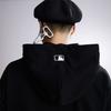 New MLB Sweatshirt Jacket Unisex Black 3ATRB0134-50BKS