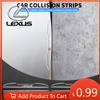 Interior Stickers Side Edge Protection Guards Rear View Mirror Cover Protection Strip For ES300 RX330 RX300 GS300 IS250 IS