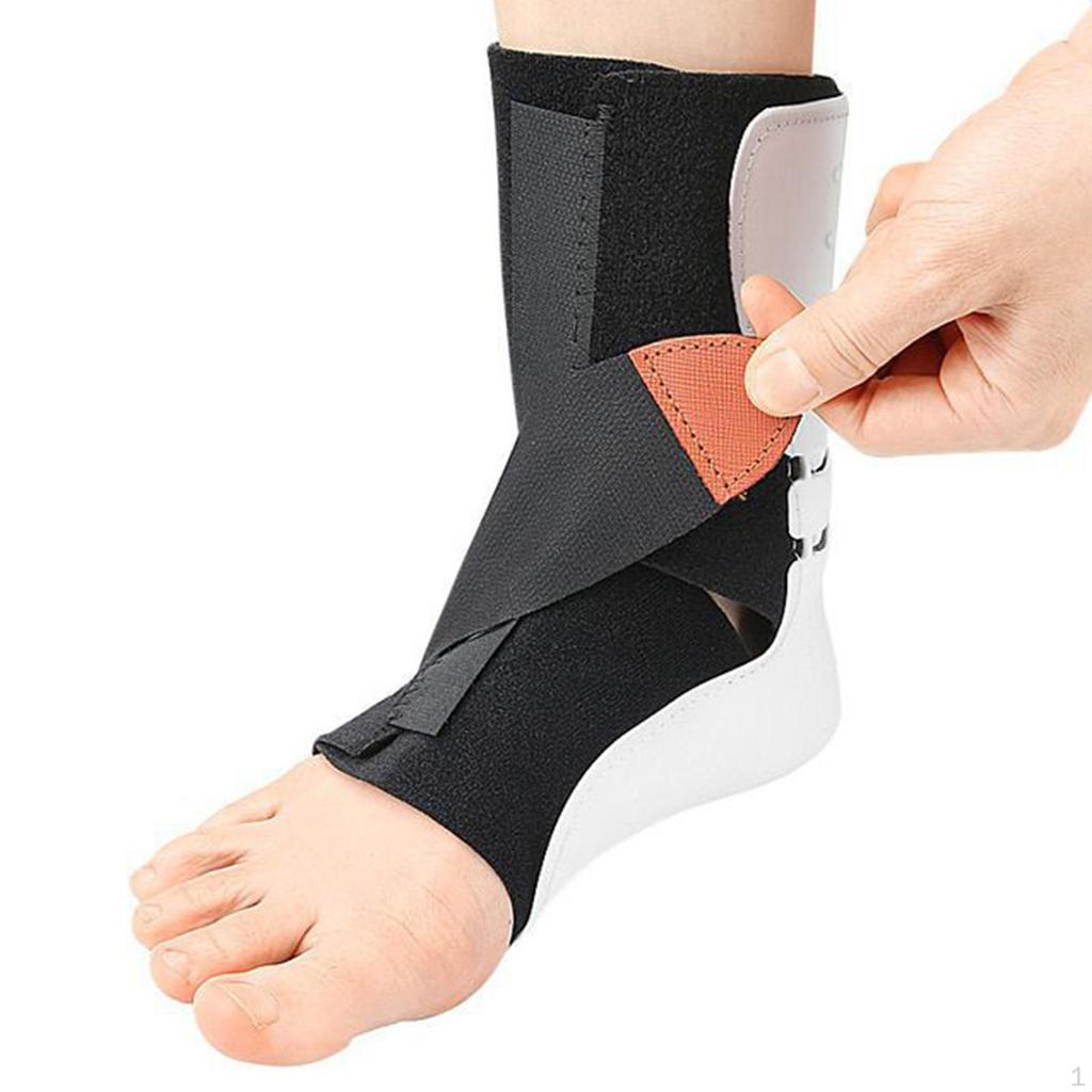 Drop Foot Brace Ankle Stabilizer Orthosis Comfortable Compression with Strap