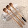 Long Handle Wooden Spoons For Cooking Honey Server Tea Coffee Stirring Spoons Honey Tea Scoops Coffee Accessories