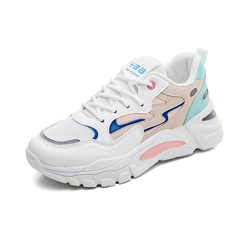 Fashion Harajuku Platform Womans Mint Green Shoes Loafers Leopard Sneakers College Student Sport Famous Visitors League Sapateneis