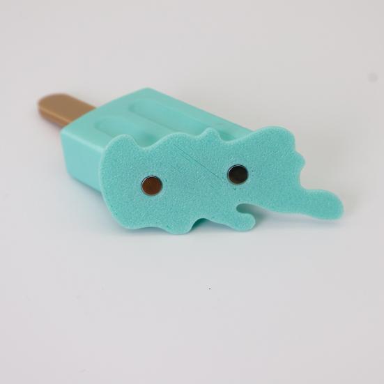 Melting Ice Cream Fridge Magnet DIY Fridge 3D Ice Stick Office Kitchen Locker Magnetic Decoration