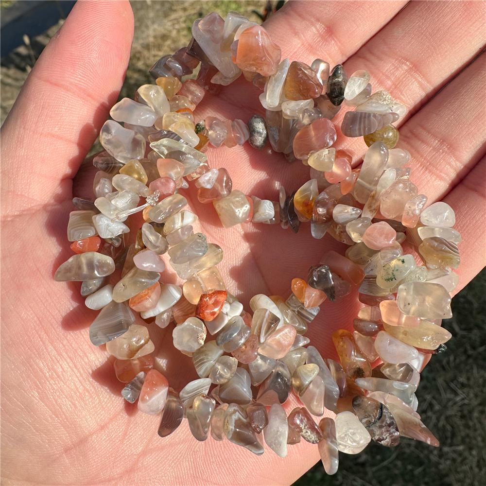 5-8MM Irregular Labradorite Chips Bead Amethysts Malachite Aquamarine Citrine Gravel Stone Beads For Jewelry Making Accessories