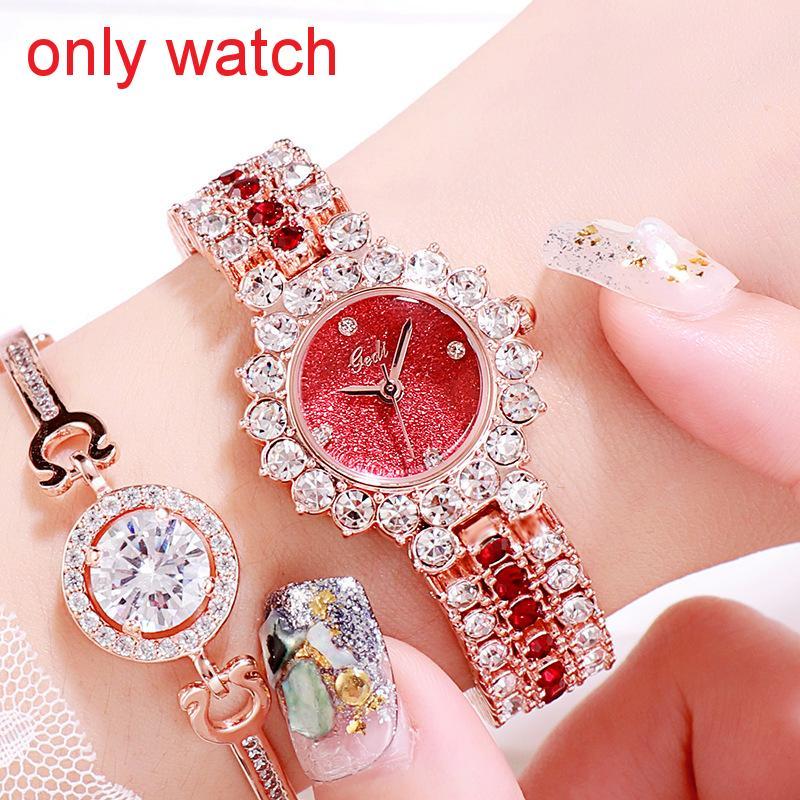 Fashion Quartz Watch For Women With Starry Sky Design And Waterproof Feature