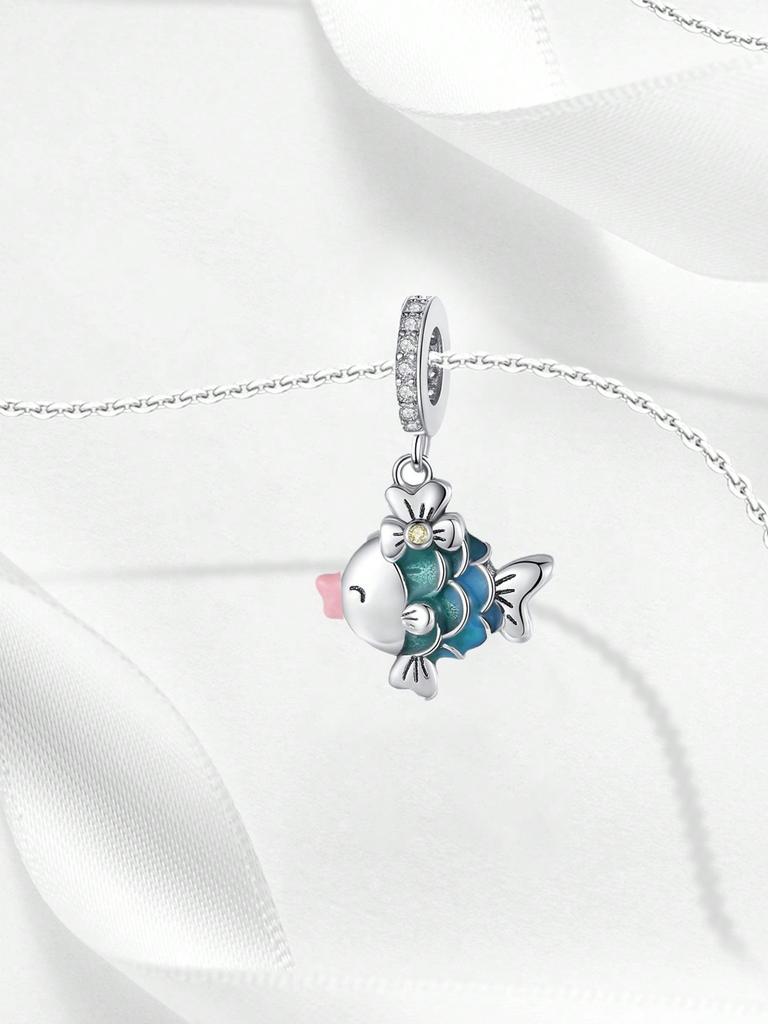 Copper Plated Original Charms Sea Shells And Starfish Beads Fit Bracelet Women'S Jewelry Gift