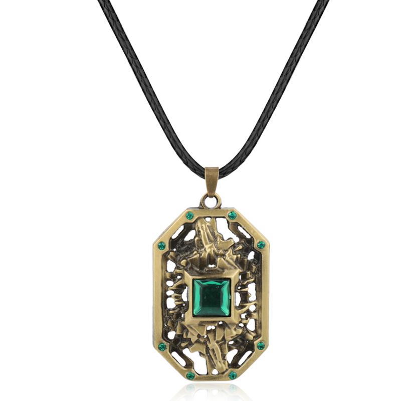 

Жіноче намисто Hot Movie The Vampire Diaries Jewelry Katherine Anti-sunlight Blue Stone Gem Кулон Намиста Choker Party Jewel