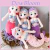 Adorable Mermaid Stuffed Plush Doll Soft Toy Perfect For Girls Birthday Gifts