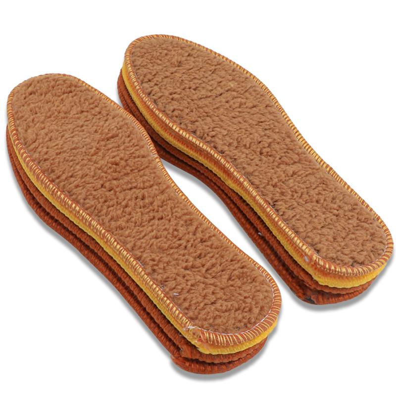 Winter Warm Insole for Shoes Sneakers Boots Shoe Sole Thermal Inserts Thicken Plush Insoles Men Women Heating Shoe Pads 1Pair