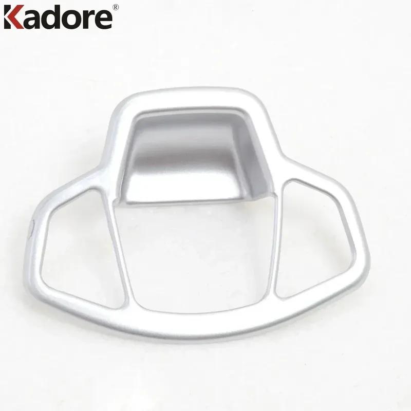 For Jeep Renegade 2014- Matte Car Center Console Electrical Park Hand Brake Handbrake Button Cover Trim Interior Accessories